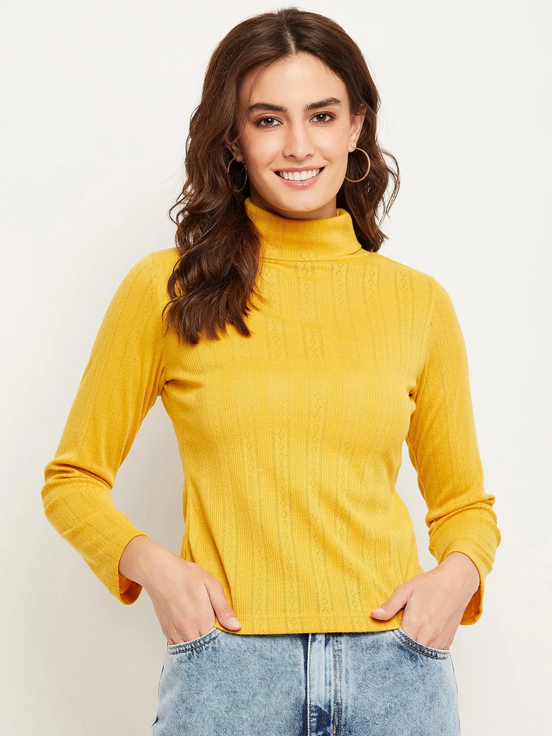 Camla Barcelona Mustard Top