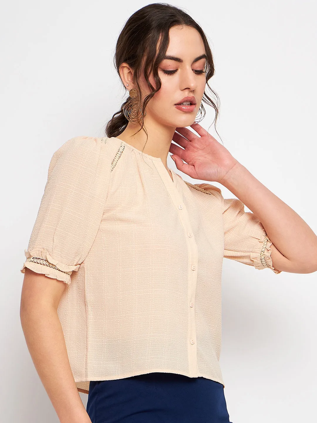 Camla Barcelona Peach Shirt