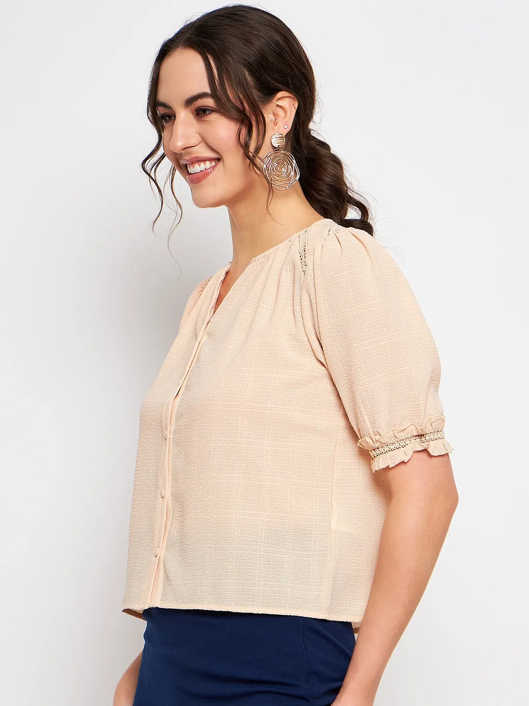 Camla Barcelona Peach Shirt