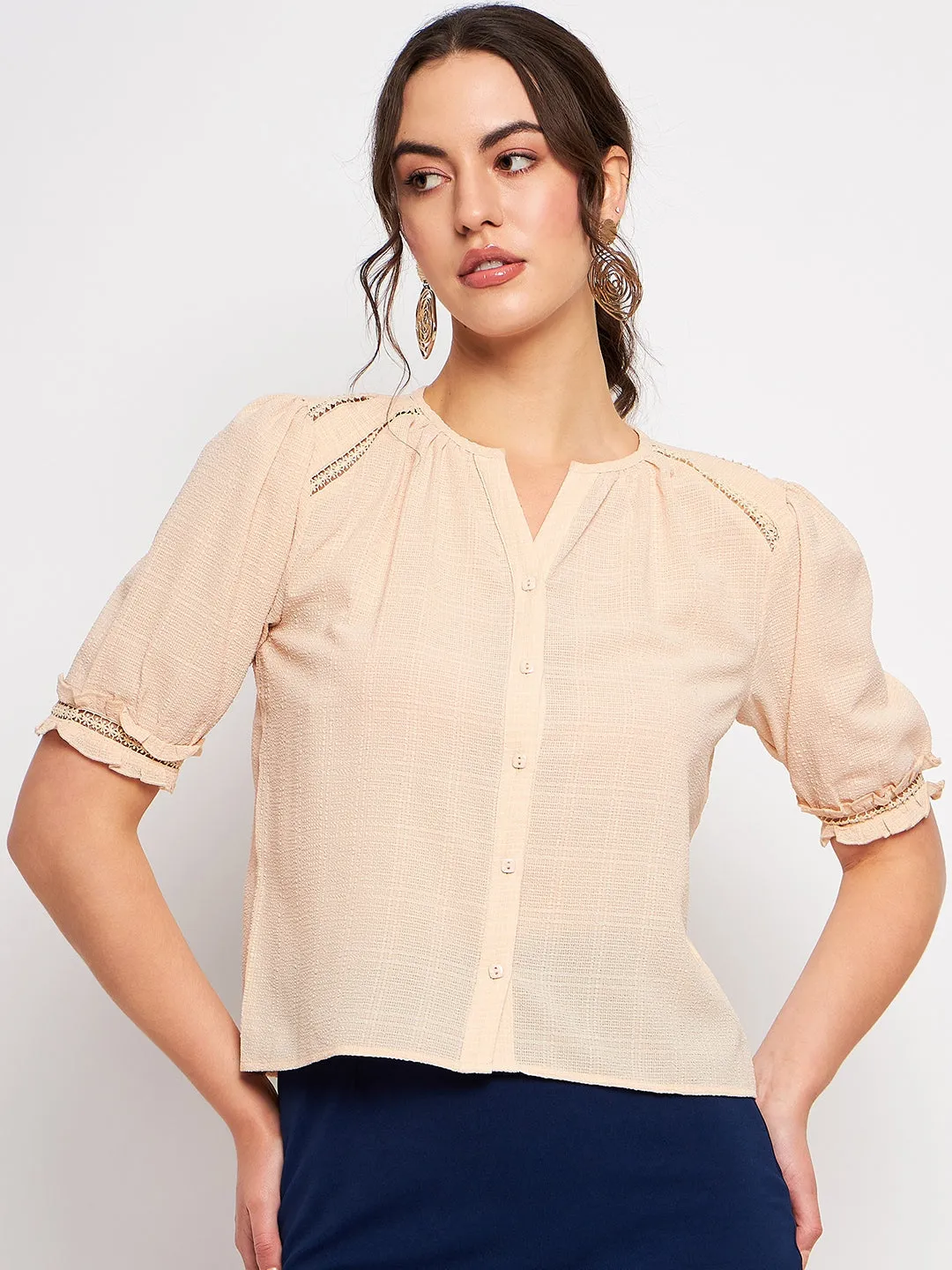 Camla Barcelona Peach Shirt