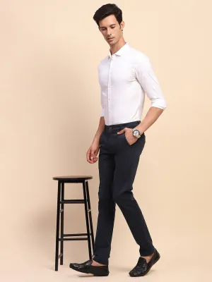 Camla Barcelona Solid Button Down White Cotton Shirt