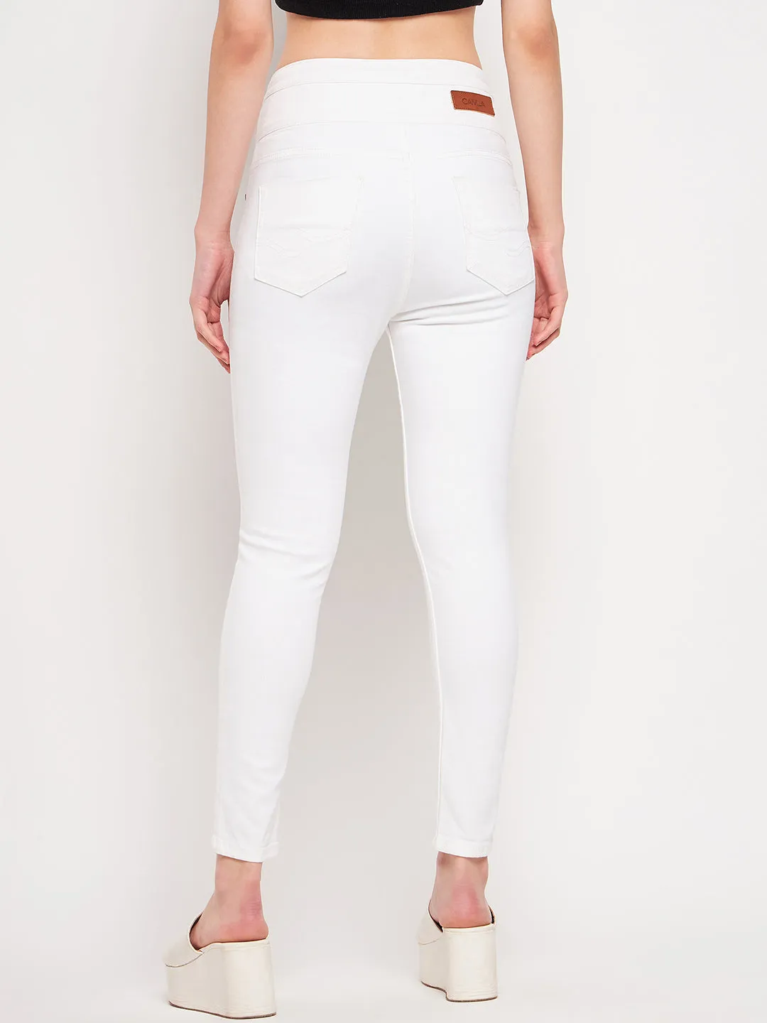 Camla Barcelona White Denim