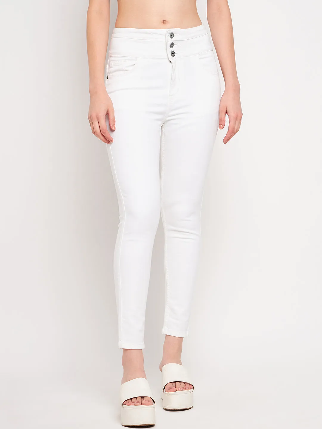 Camla Barcelona White Denim