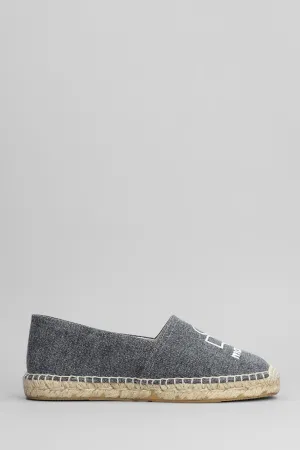 Canae Espadrilles in black cotton