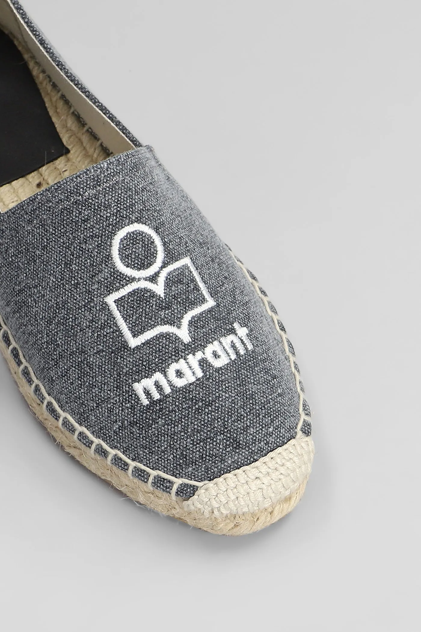 Canae Espadrilles in black cotton
