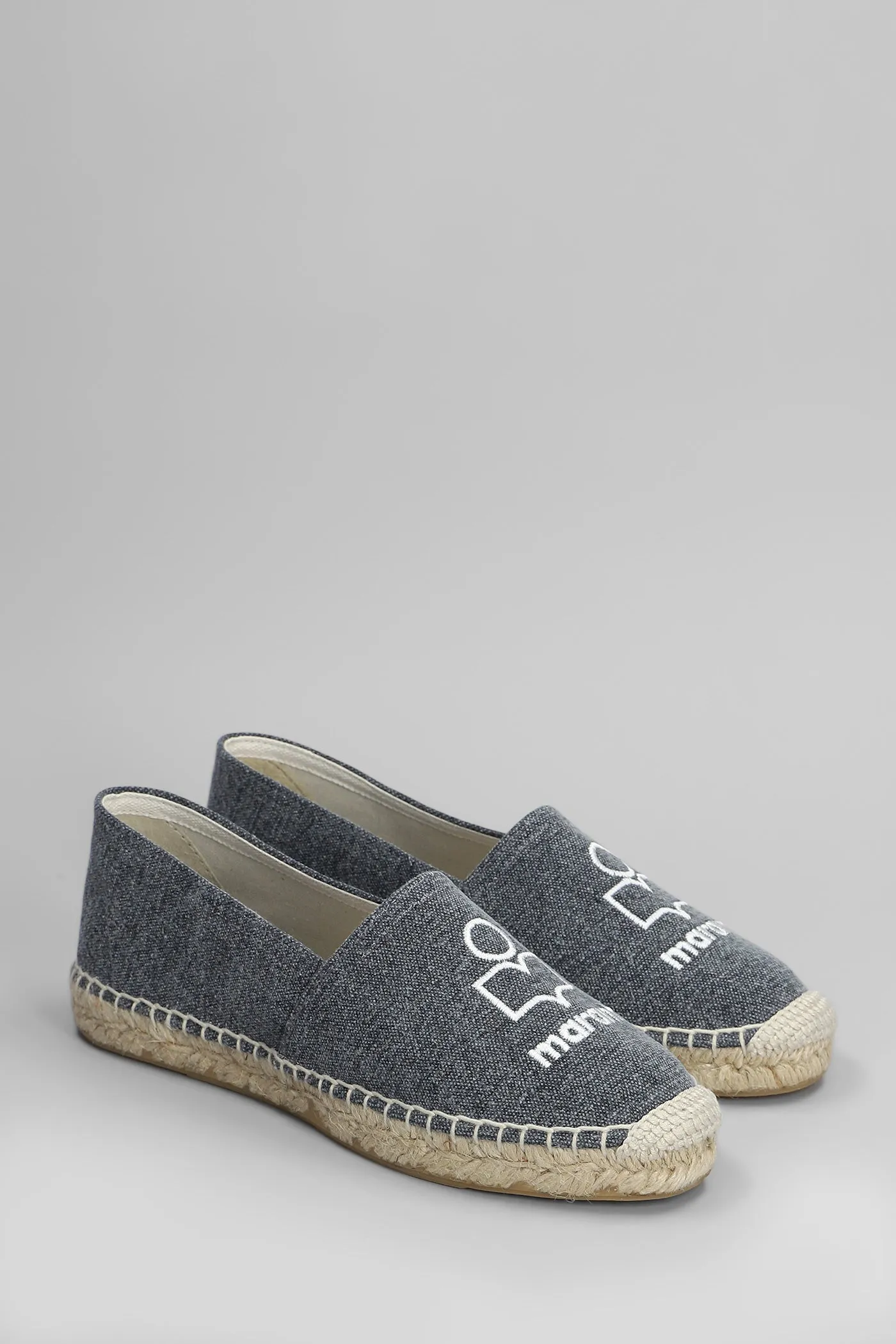 Canae Espadrilles in black cotton