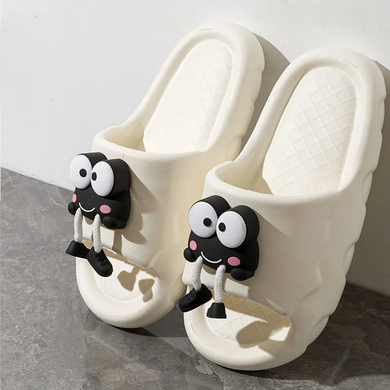Cartoon Frog Slippers