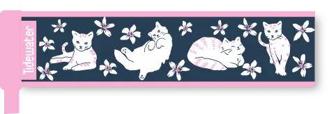 Cat Print Comfort Flip Flops