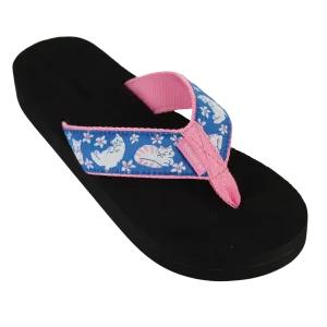 Cat Print Comfort Flip Flops