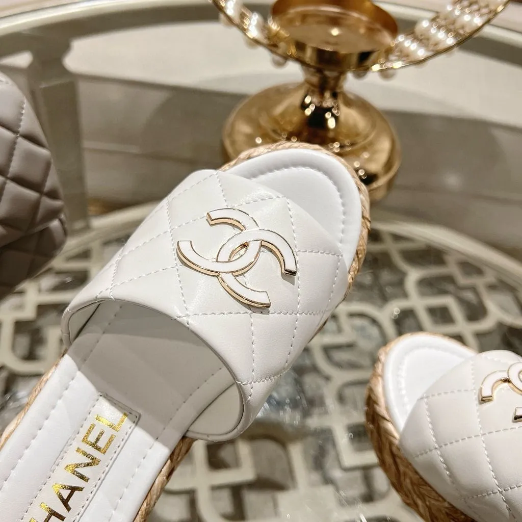 CC Espadrilles Platform Canvas