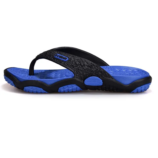 CcharmiX Mens Flip Flops Summer Men's New Style Rubber Soft Shoes Outdoor Beach Men's Slippers Massage Men Footwear 2018