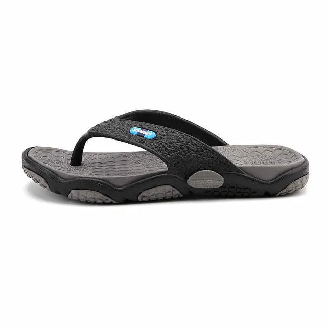 CcharmiX Mens Flip Flops Summer Men's New Style Rubber Soft Shoes Outdoor Beach Men's Slippers Massage Men Footwear 2018