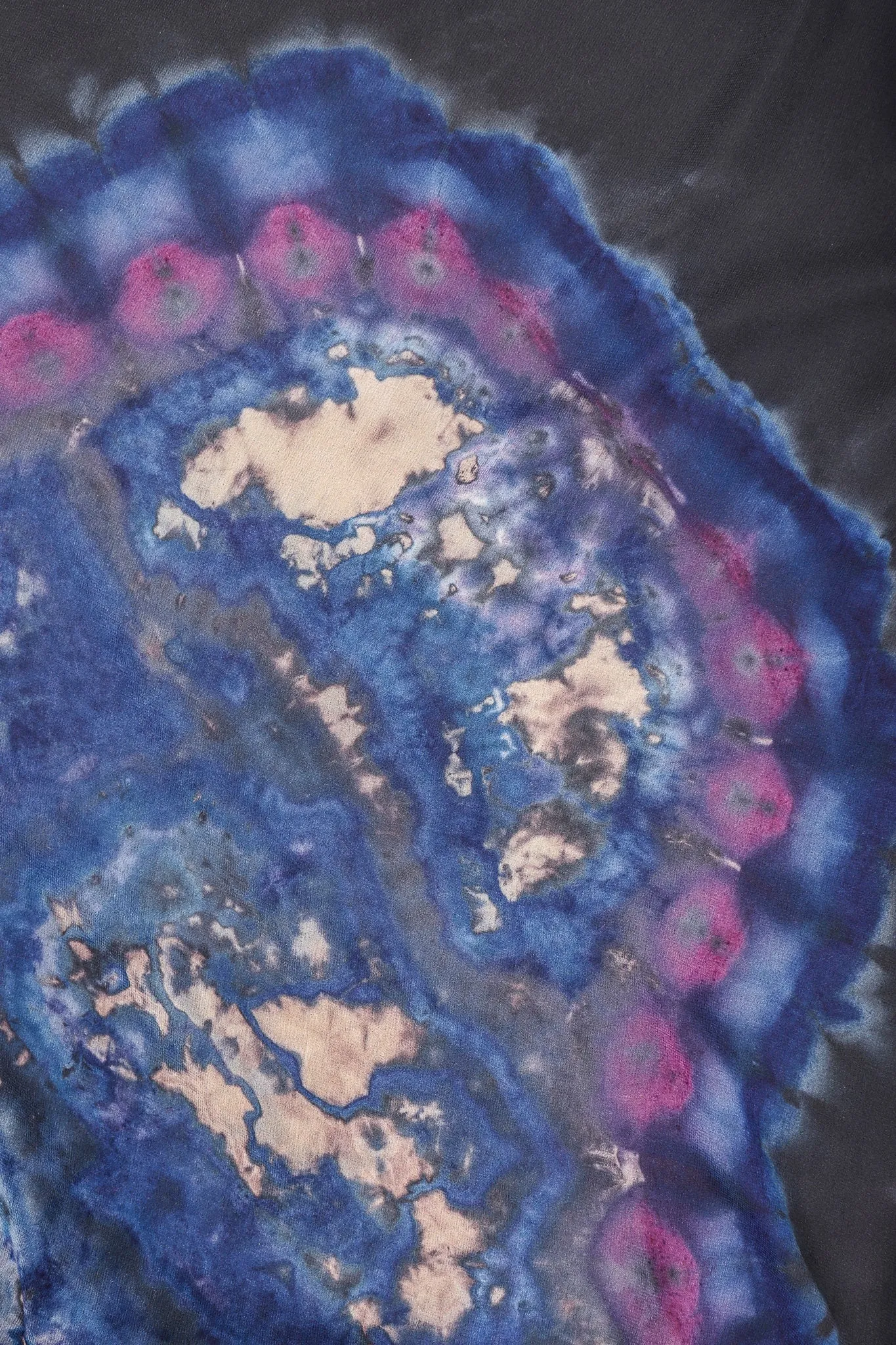 Chiffon Tie-Dye Wrap Skirt