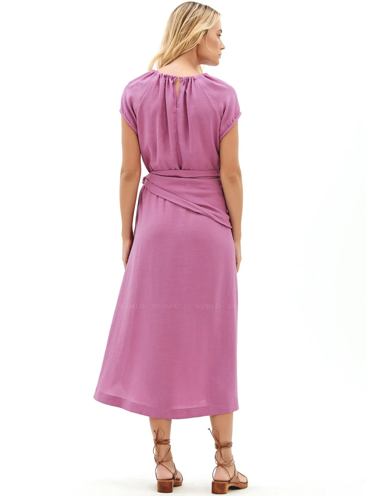 Claire Detail Midi Dress ::RET