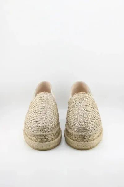 CLARION Dove Grey espadrilles