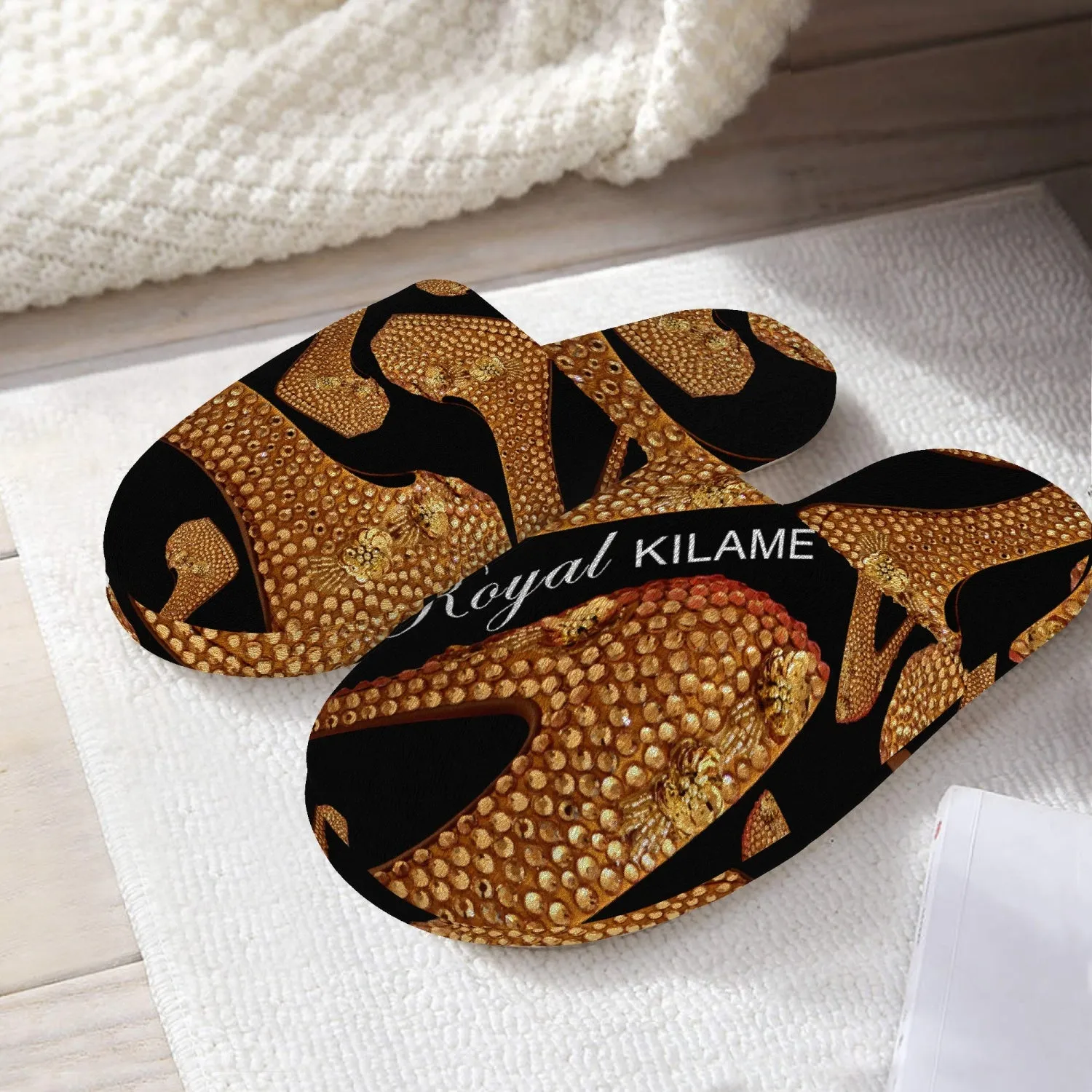 Classic Cotton Slippers 'Kilame Royal'