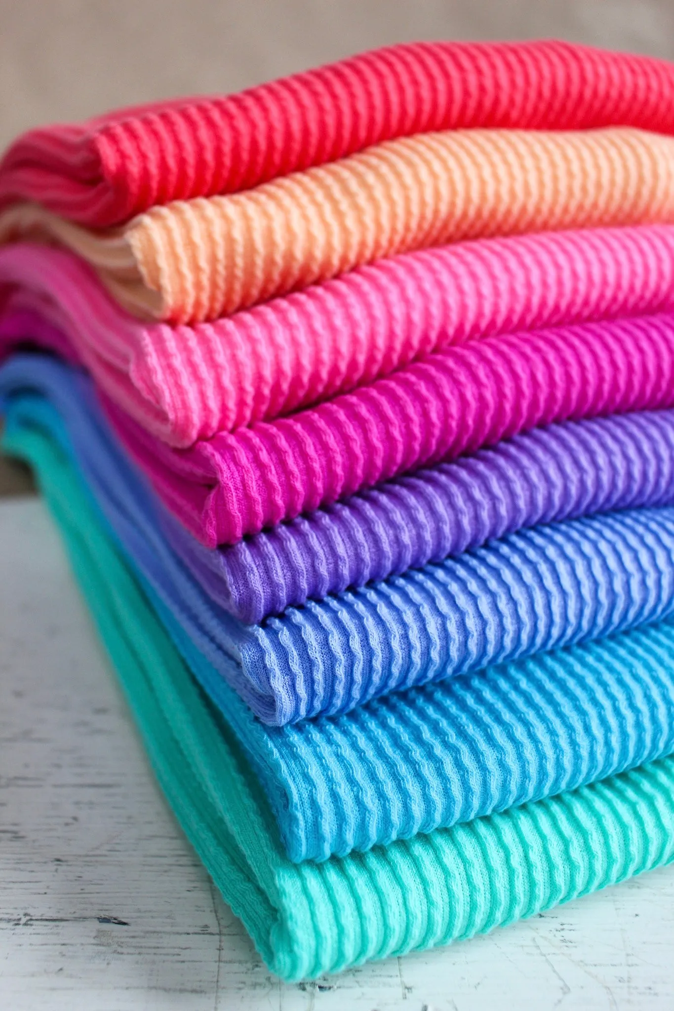 Color Crush V-Neck • Fuchsia - PLUS
