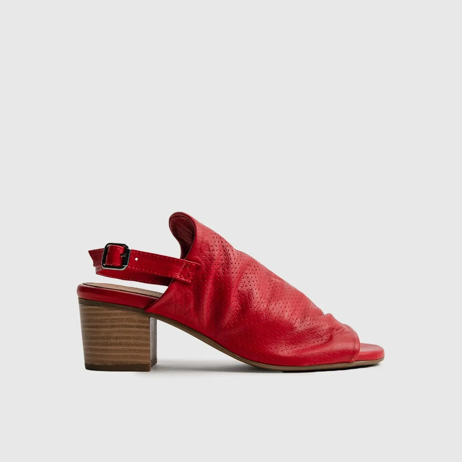Comfort Block Heel Sandal 6019