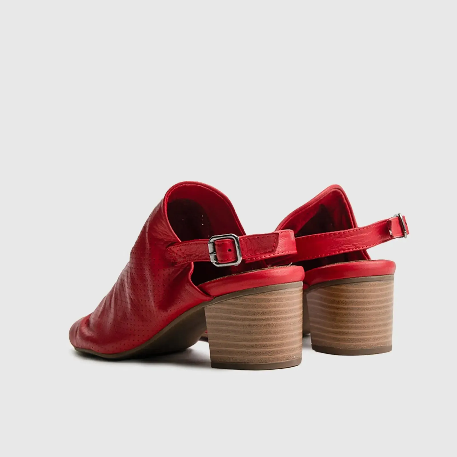 Comfort Block Heel Sandal 6019