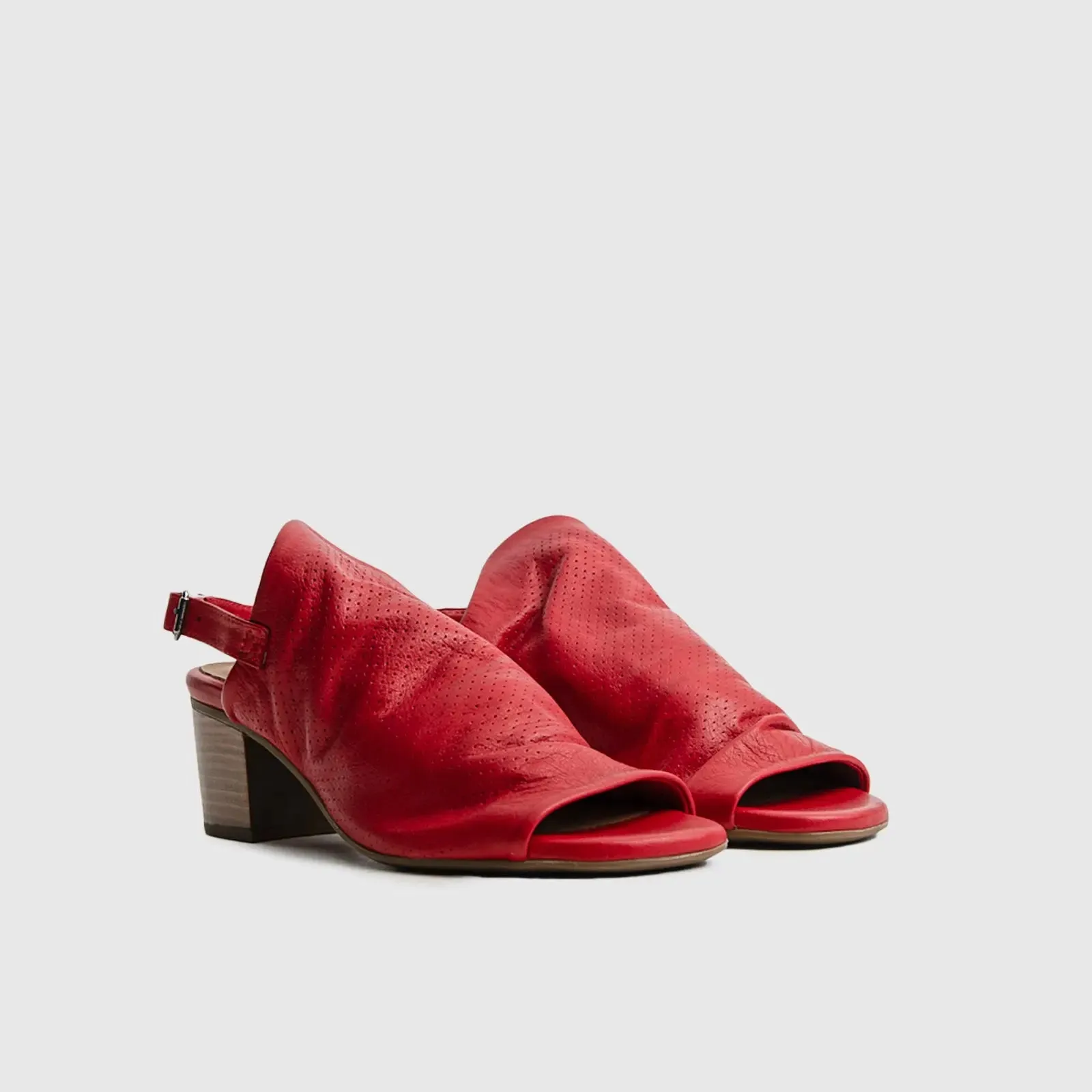 Comfort Block Heel Sandal 6019