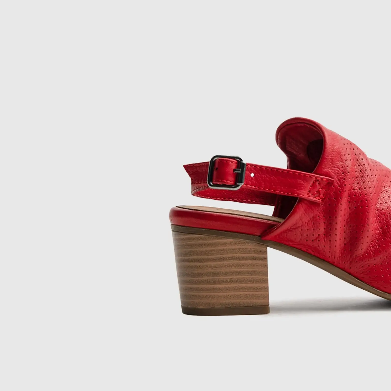 Comfort Block Heel Sandal 6019