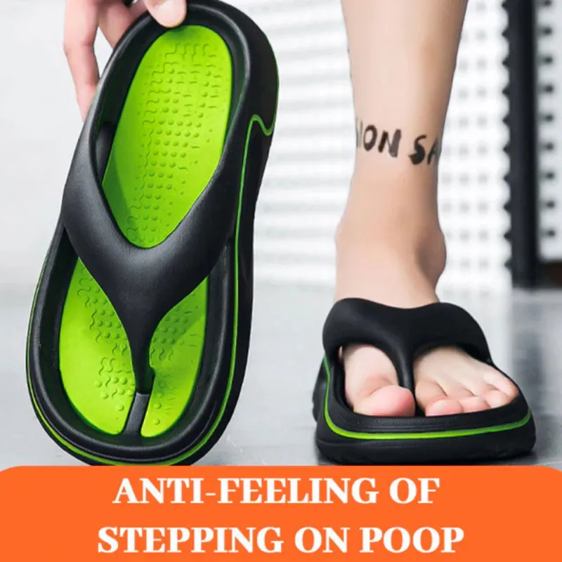 Comfortable Summer Flip Flops for Men & Women | Thick Sole, Lightweight, Durable Design