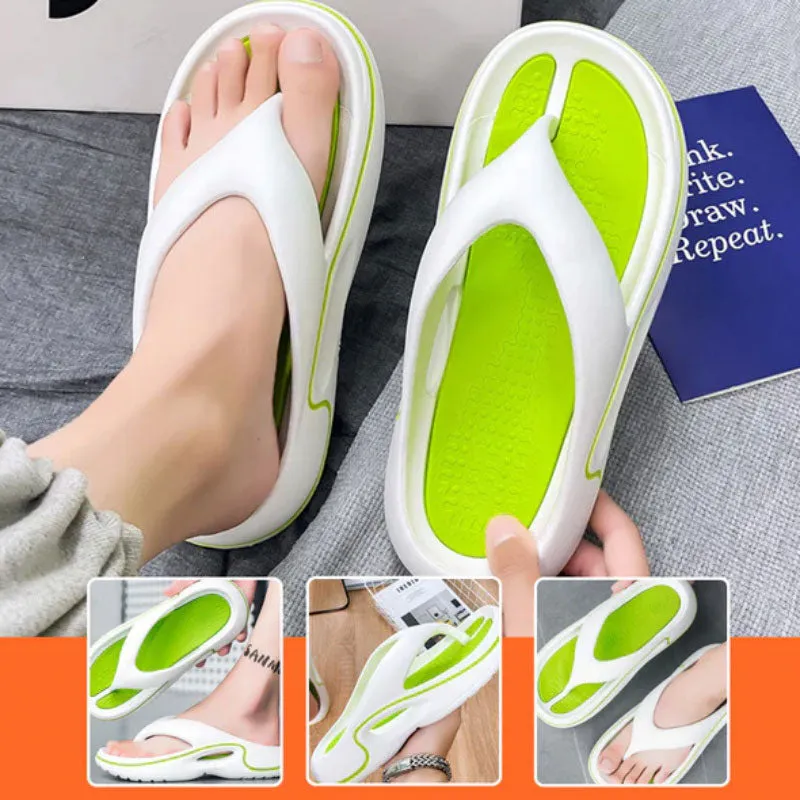 Comfortable Summer Flip Flops for Men & Women | Thick Sole, Lightweight, Durable Design