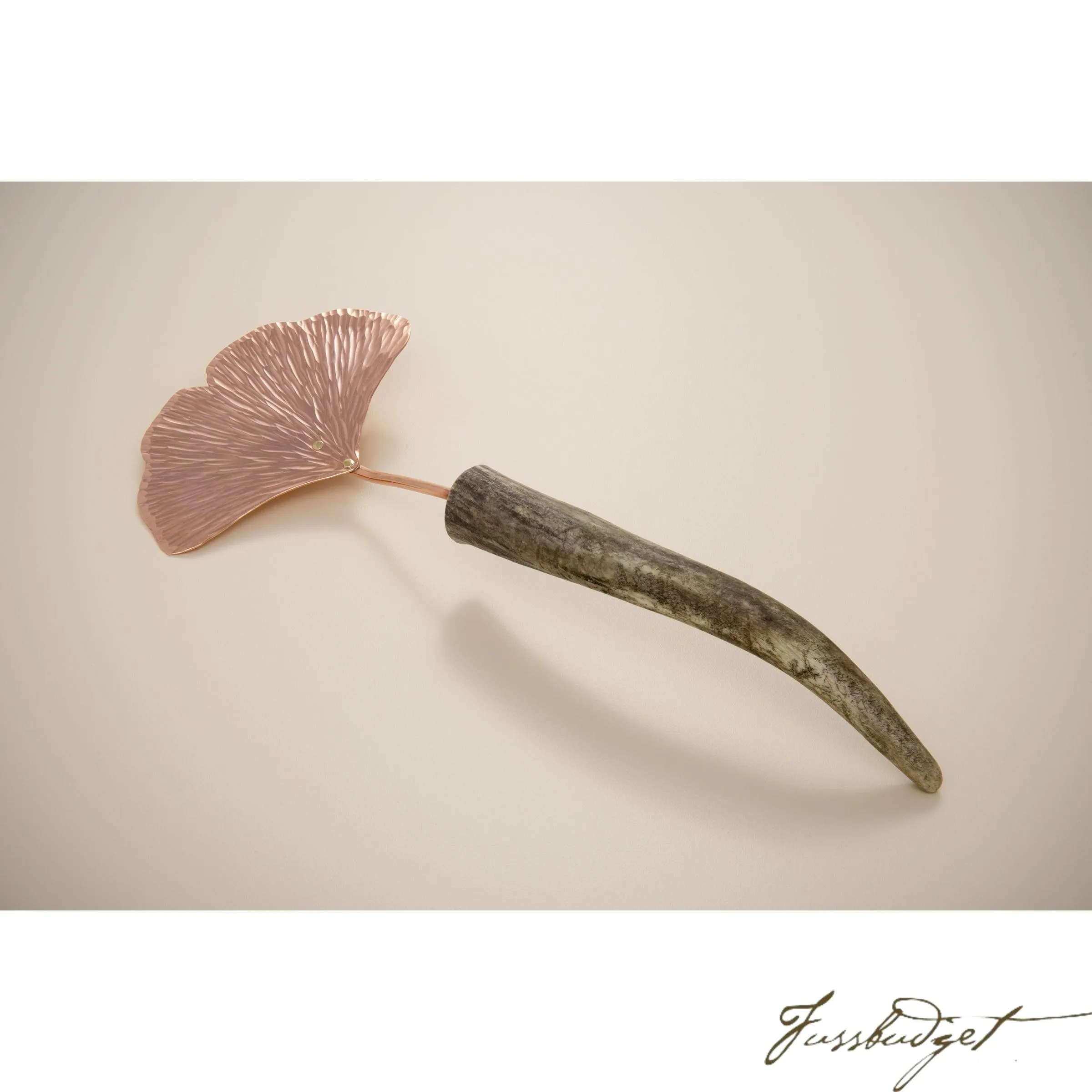 Copper Ginkgo Small Flat Server