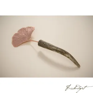 Copper Ginkgo Small Flat Server