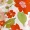 Cream Floral Printed Puff Sleeve Tie Waist Midi Dress