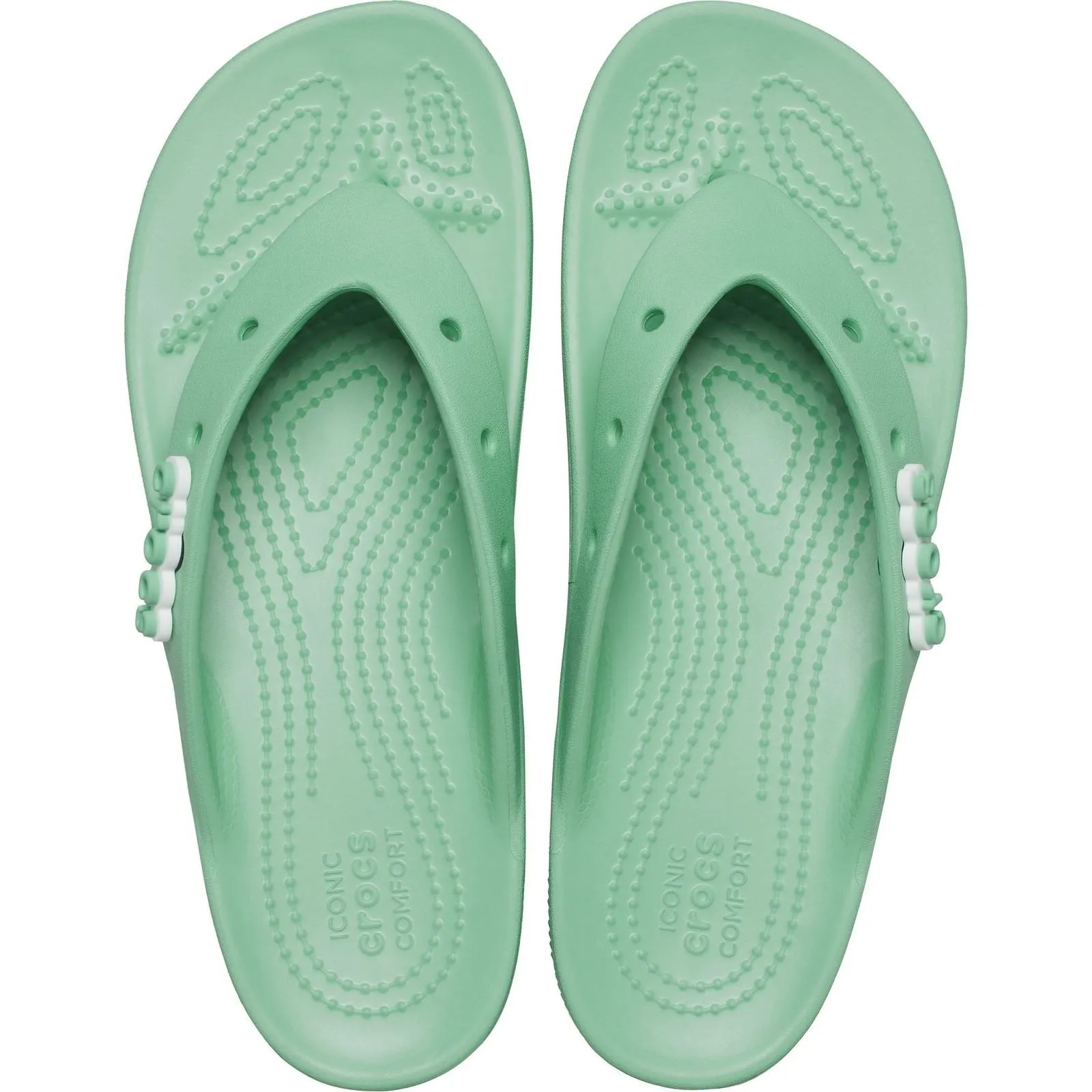 Crocs 207714 Classic Plateau-Flip-Flop für Damen