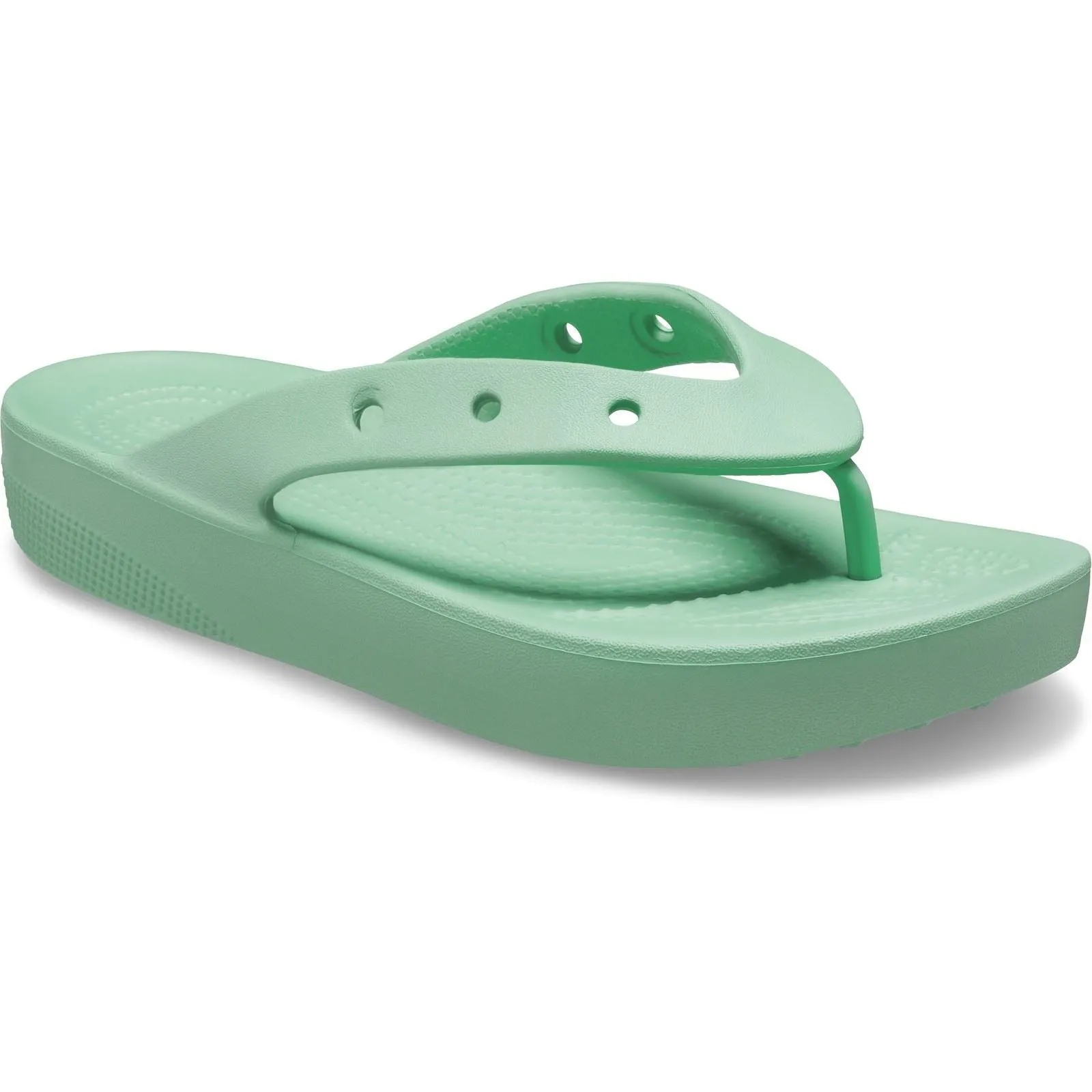 Crocs 207714 Classic Plateau-Flip-Flop für Damen