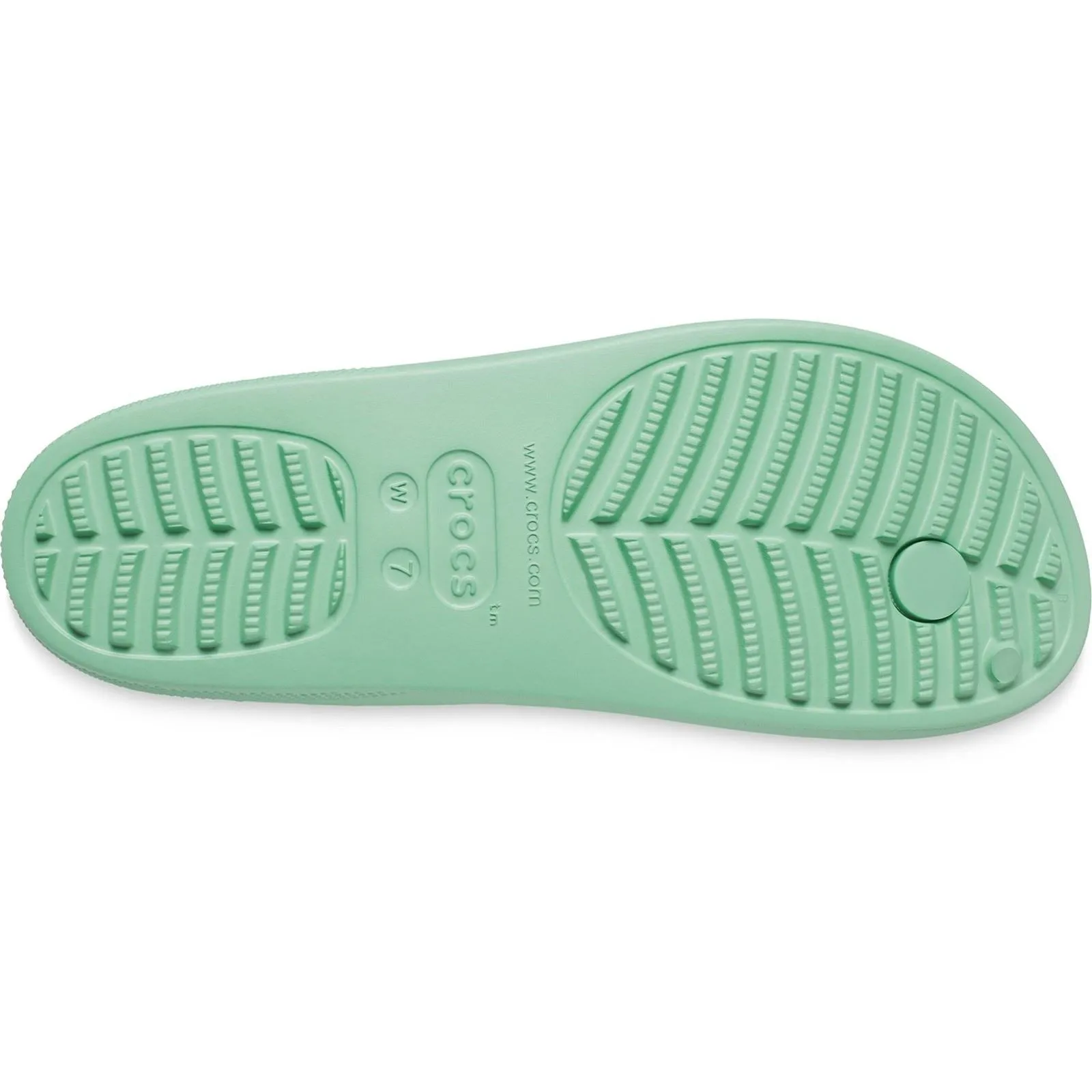 Crocs 207714 Classic Plateau-Flip-Flop für Damen