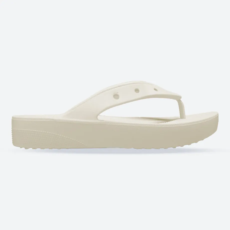 Crocs 207714 Classic Plateau-Flip-Flop für Damen