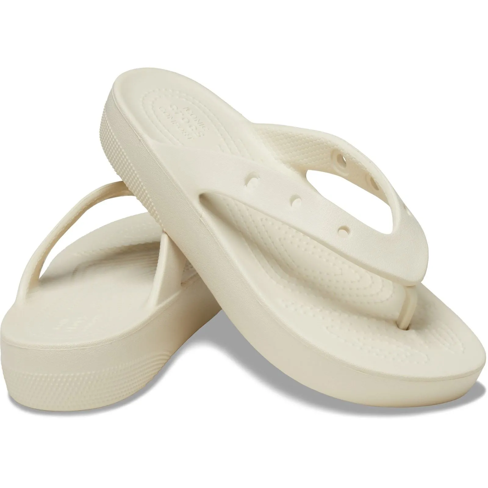 Crocs 207714 Classic Plateau-Flip-Flop für Damen