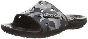 crocs Unisex Adult Classic Black Slipper (207280-001), 8 UK