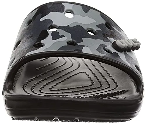 crocs Unisex Adult Classic Black Slipper (207280-001), 8 UK