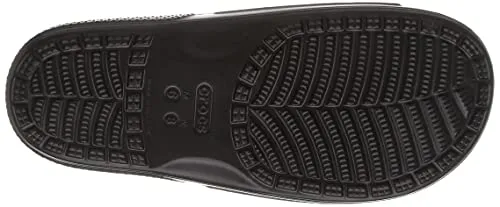 crocs Unisex Adult Classic Black Slipper (207280-001), 8 UK