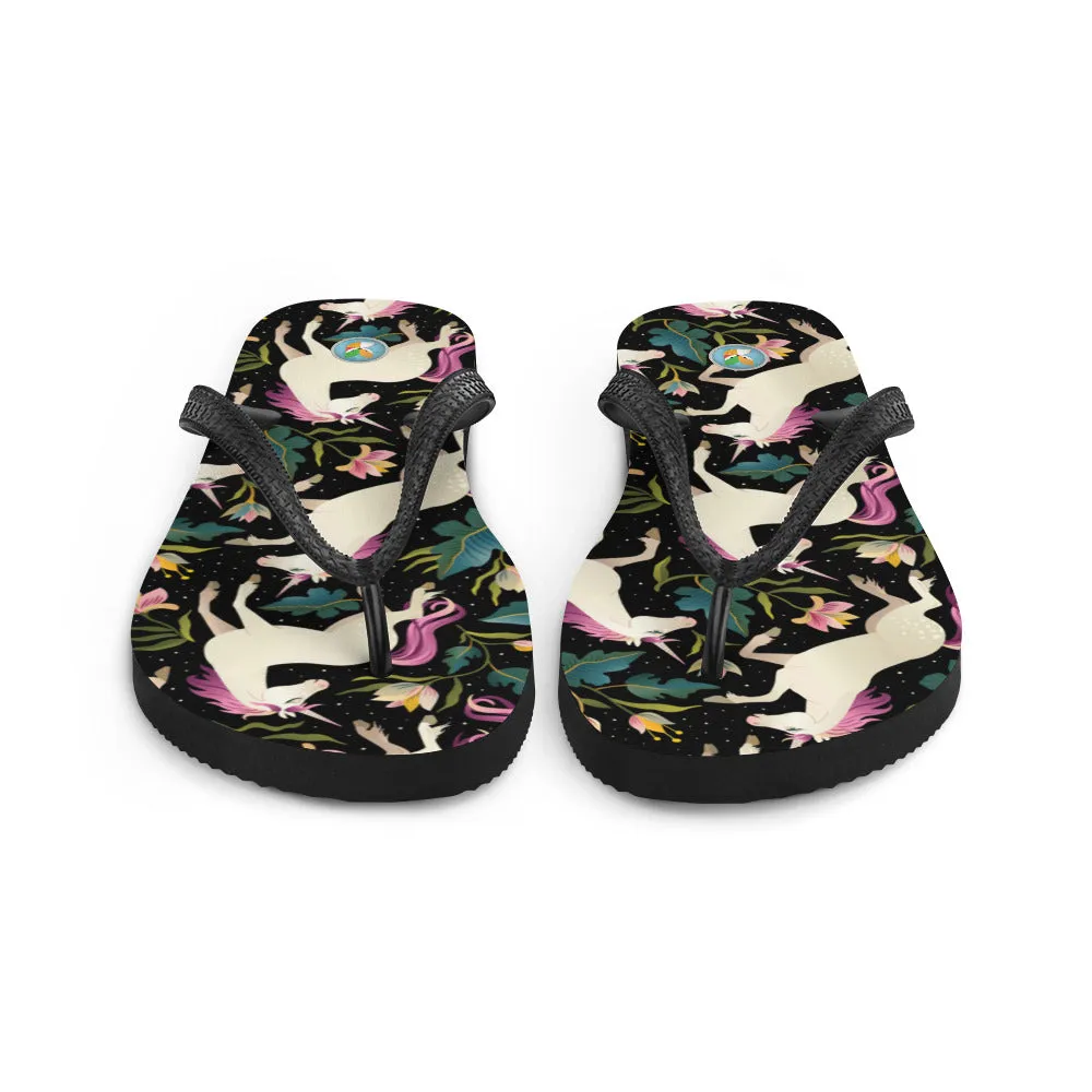 Dancing Unicorns - Flip-Flops