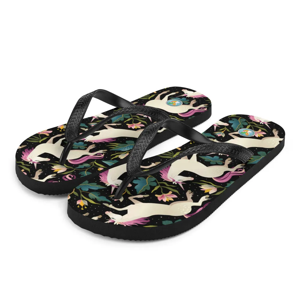 Dancing Unicorns - Flip-Flops