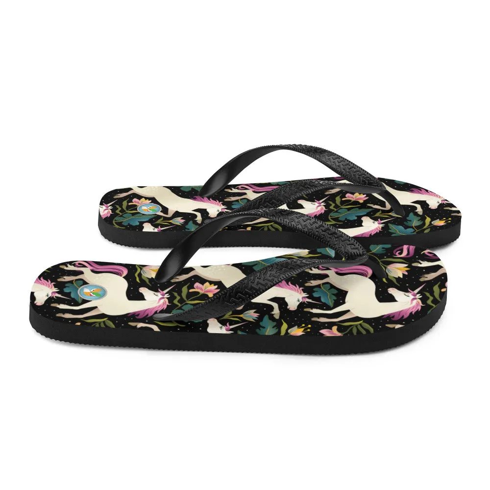 Dancing Unicorns - Flip-Flops