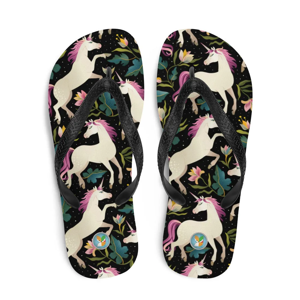 Dancing Unicorns - Flip-Flops