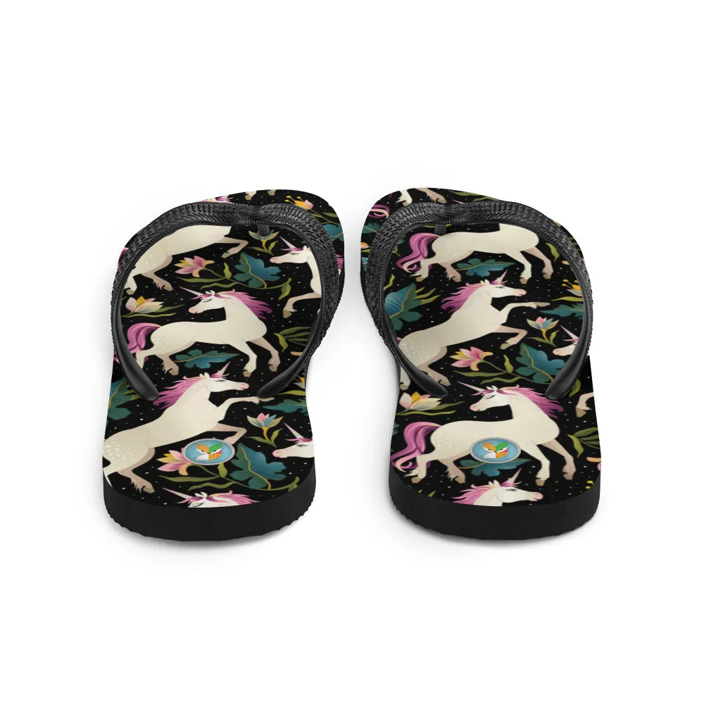 Dancing Unicorns - Flip-Flops