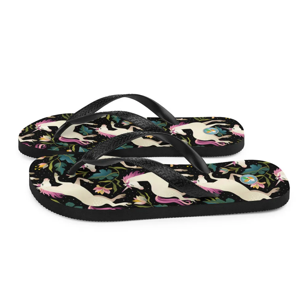 Dancing Unicorns - Flip-Flops
