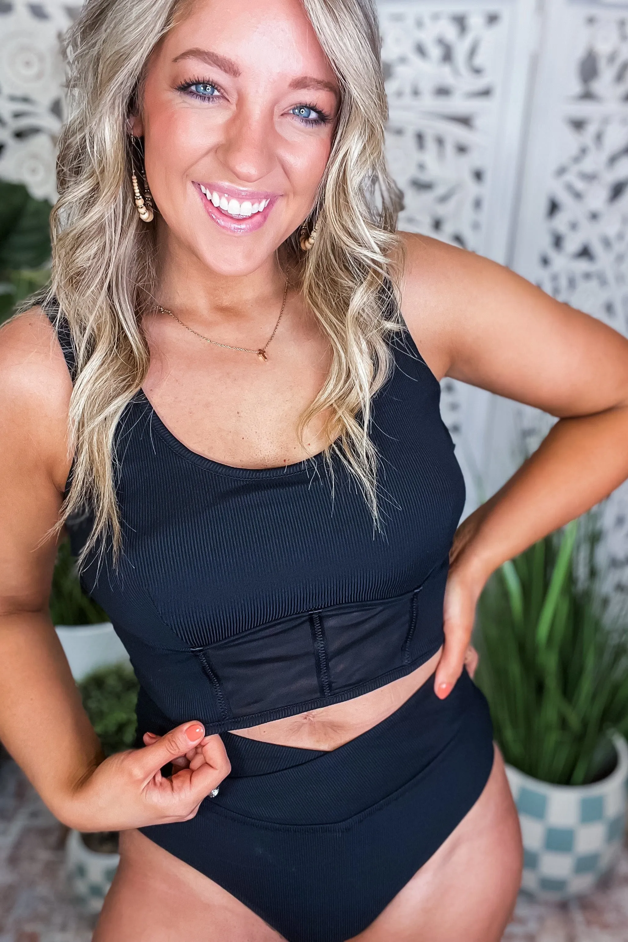 Down the Block, On A Beach Two Piece Swimsuit