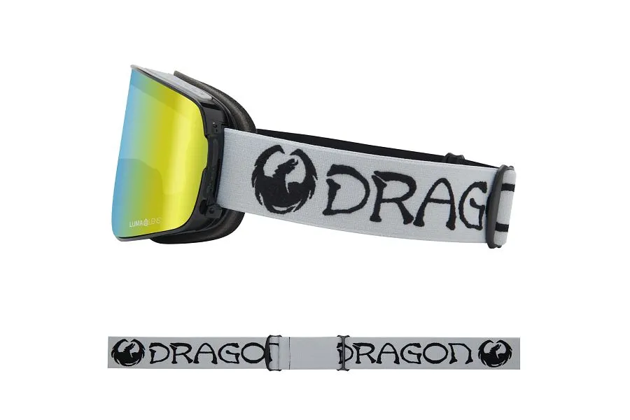 Dragon NFX2 Snow Goggles Classic Grey / Lumalens Gold Ion   Lumalens Amber