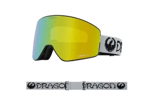 Dragon PXV2 Snow Goggles Low Bridge Classic Grey / Lumalens Gold Ion   Lumalens Amber