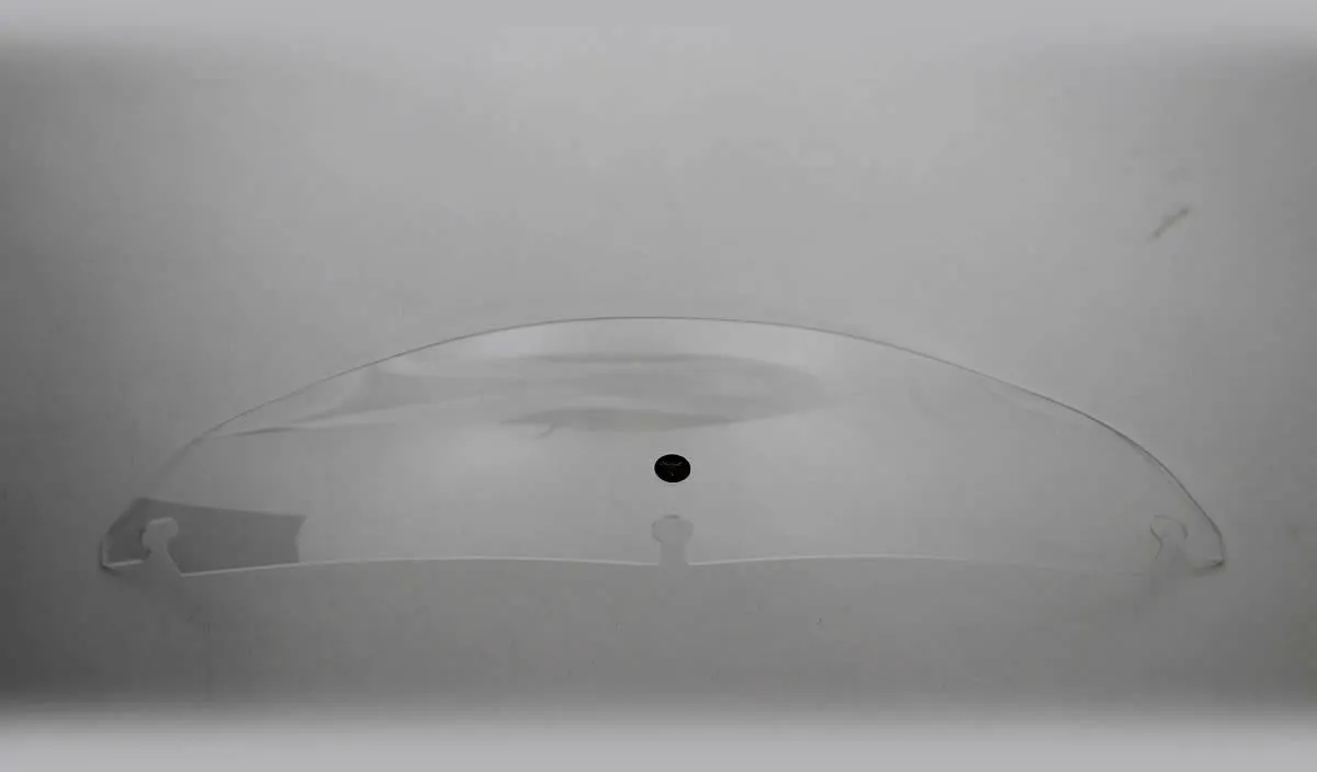 Dragonfly Cycle Concepts 12040-17 Flip Out Windshield - 4in. - Clear