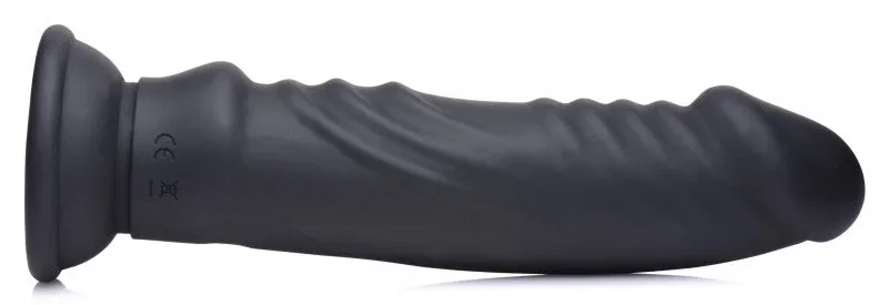 E-Stim and Vibrating  With Remote - Black