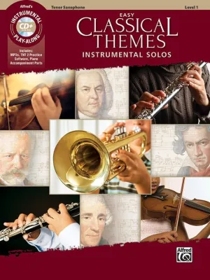 Easy Classical Themes Instrumental Solos Level: 1, (Book & CD)